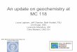 An update on geochemistry at MC 118 - olemiss.edu