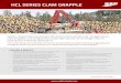 HCL SERIES CLAM GRAPPLE - Weldco-Beales
