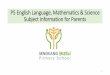 P5 English Language, Mathematics & Science Subject 