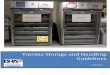 Vaccine Storage and Handling Guidelines - United States Army