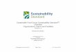 Sustainable Food Group Sustainability StandardTM Checklist 