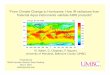 “From Climate Change to Hurricanes: How IR radiances from 