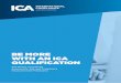 BE MORE WITH AN ICA QUALIFICATION