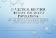 DIALECTICAL BEHAVIOR THERAPY FOR SPECIAL ... - NRCODD.org