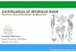 Certification of Wildland Seed - Nevada