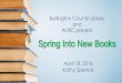 Spring Into New Books