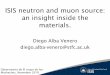 ISIS neutron and muon source: an insight inside the materials