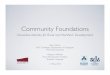 Community Foundation Synergy Session - RDI