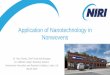Application of Nanotechnology in Nonwovens