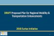 DRAFT Proposed Plan for Regional Mobility & Transportation 