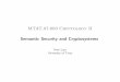MTAT.07.003 Cryptology II Semantic Security ... - kodu.ut.ee