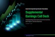 Supplemental Earnings Call Deck - OVERVIEW