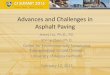 Advances and Challenges in Asphalt Paving