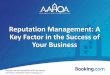 Reputation Management: A Key Factor in the Success of Your 