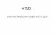HTMX - Chemnitzer Linux-Tage 2021
