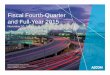 Fiscal Fourth-Quarter and Full-Year 2015