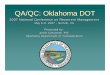 QA/QC: Oklahoma DOT