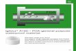 iglidur A180 – FDA-general purpose waterproof material