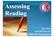 Week 14 ARAW1 Assessing Reading