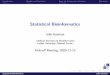 Statistical Bioinformatics - LUMC