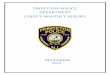 PRINCETON POLICE DEPARTMENT CHIEF’S MONTHLY REPORT