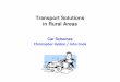 Transport Solutions in Rural Areas all