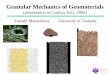Granular Mechanics of Geomaterials