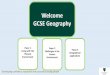 Welcome GCSE Geography