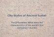 City-States of Ancient Sumer - Weebly
