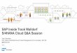 SAP Inside Track Walldorf S/4HANA Cloud Q&A Session