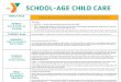 SCHOOL AGE CHILD CARE