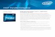 Intel® Parallel Composer - QT software