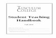 Student Teaching Handbook - NCTQ