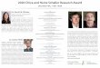 2020 Chica and Heinz Schaller Research Award