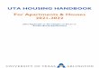 UTA HOUSING HANDBOOK For Apartments & Houses 2021-2022