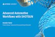 Advanced Automotive Workflows with SHOTGUN