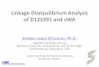 Linkage Disequilibrium Analysis of D12S391 and vWA
