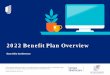 2022 Benefit Plan Overview
