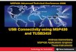 USB Connectivity using MSP430 and TUSB3410