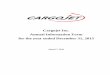 Cargojet Inc. Annual Information Form for the year ended 