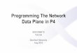 Programming The Network Data Plane in P4