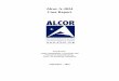 Alcor A-3024 Case Report