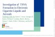 Investigation of TSNA Formation in Electronic Cigarette 