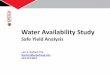 Water Availability Study