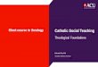 Short course in theology Catholic Social Teaching