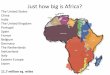 Just how big is Africa?