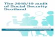 The 2018/19 audit of Social Security Scotland