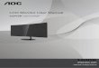 LCD Monitor User Manual - us.aoc.com