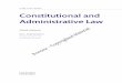 CORE TEXT SERIES Constitutional and Administrative Law