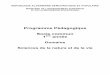 Programme Pédagogique Socle commun - Université de Bouira